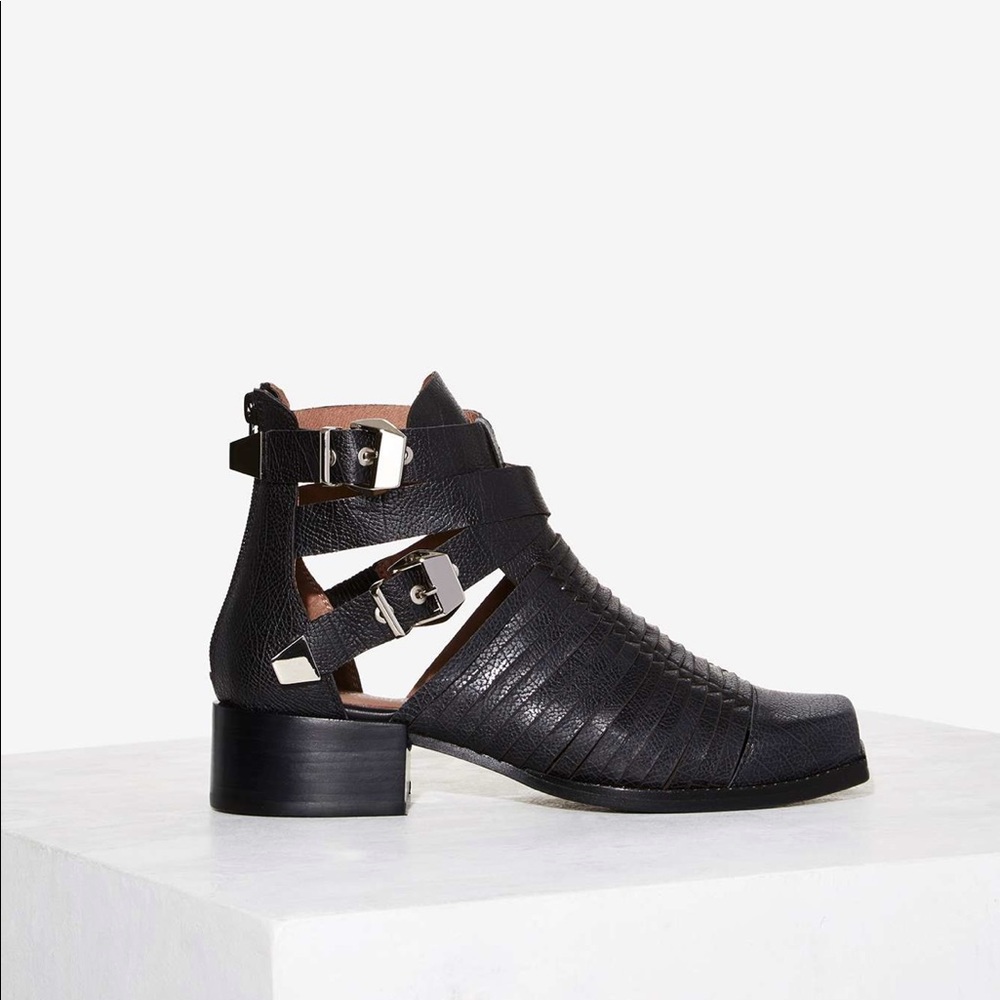 Jeffrey Campbell Hanson Black bootie size 8.5